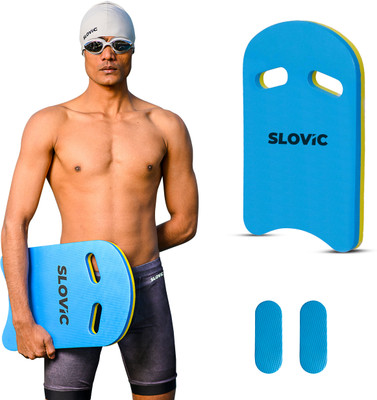 SLOVIC Swimming Float for Kids & Adult | Beginners Training | Light Weight | Kickboard(Blue)