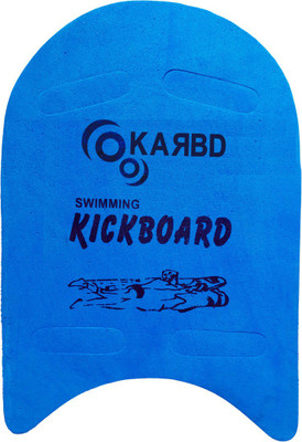 KARBD 4 Cut Swimming Training Floating Board for Swim Pool Safe Dual Color Kickboard(Blue)