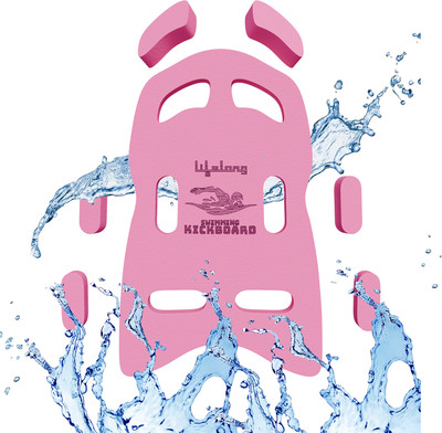 Lifelong Swimming Floater for Kids All Holding Angles - Swimming Kick Board for Floating Kickboard(Pink)