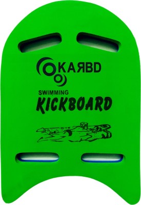 KARBD 4 Cut Swimming Training Floating Board for Swim Pool Safe Dual Color Kickboard(Green, Blue)