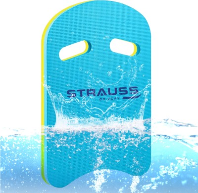 Strauss Swimming Kickboard | Float Board| Swim Safe Training Floating Board for Swim | Kickboard(Blue)