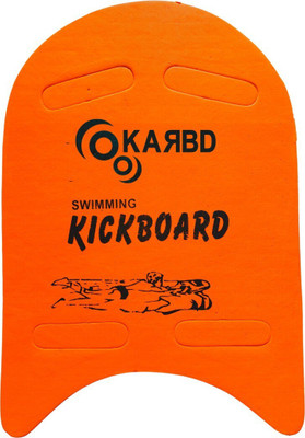 KARBD 4 Cut Swimming Training Floating Board for Swim Pool Safe Dual Color Kickboard(Red)