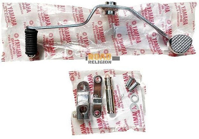 road religion Yamaha RX100/ RX135 Gear Lever with Gear meeling kit/ Boss kit Kickstart Lever