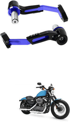 LOVMOTO Motorcycle Proguard System Guard CNC Lever Protector Guard (Blue)179 Kickstart Lever