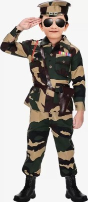 Anush Enterprises Army Kids Costume Wear