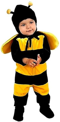 FANCYJET Honey Bee Costume for Kids| Yellow and Black Color Kids Costume Wear