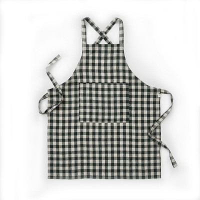 Fany Polyester Chef's Apron - Small(Black, White, Single Piece)