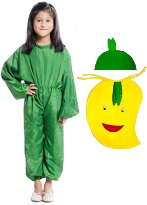 KENIM FASHION Mango Costume With Jumpsuit for kids| Fruit Costume Kids Costume Wear