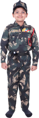Raj Costumes Army Dress Kids Costume Wear