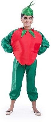 PRUEDDLE KIDS Apple Fruit and Vegetable Cosplay Costume Kids Costume Wear