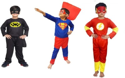 PRUEDDLE KIDS BATMAN_SUPERMAN_Flash Kids Costume Wear