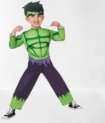 Radiant Fashion World Hulk Avenger Superhero Costume Kids Costume Wear