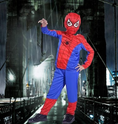Maasuryakala spiderman dress for kids Kids Costume Wear