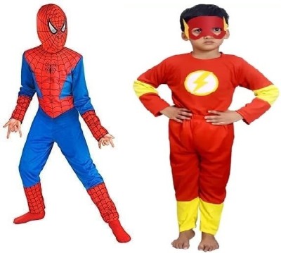 PRUEDDLE KIDS Spiderman_Flash Kids Costume Wear