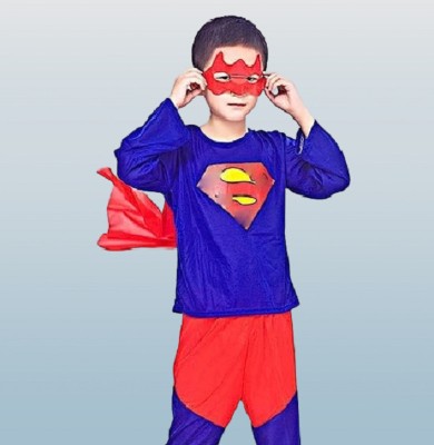 POONAM FASHION WORLD Superman Kids Costume Wear