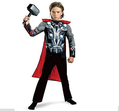 FRAIVIKO Thor Kids Costume Wear