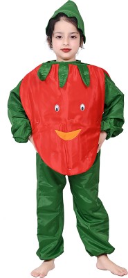 ENVINO OUTFIT Lychee Fruit Dress With Jumpsuit, Cap and Lychee Costume Kids Costume Wear