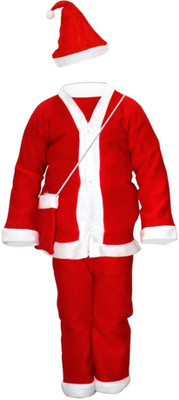 ME&YOU Santa Dress Kids Costume Wear