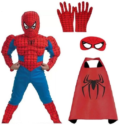 FRAIVIKO Elegent Kids Superheros Costume Official Youth Deluxe Spiderman Suit Kids Costume Wear