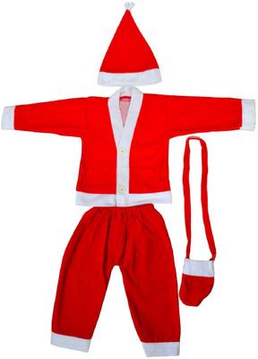 ME&YOU Santa Dress Kids Costume Wear