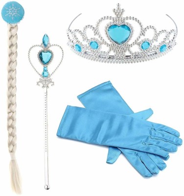 Culture Creation Kids Elsa Accessories Set Kids Costume Wear