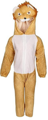 FASHION MINIS Lion Costume for Kids| Lion Animal Dress | Boys and Girls | Age 2 to 8 years Kids Costume Wear