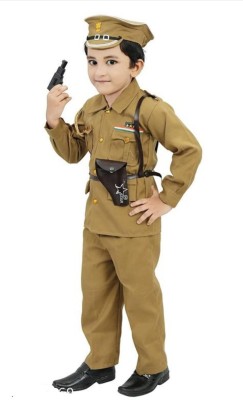 NEW BADSHA DRESSES Police Kids Costume Wear