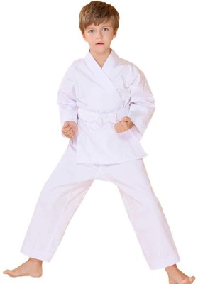 SPO Zone Karate Dress for Men & BOYS Martial Art Uniform 26 Size Kids Costume Wear