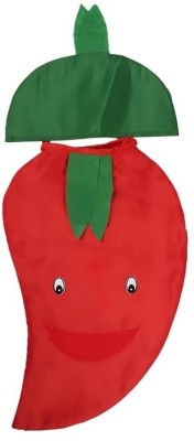 Nic Kids Red Chilli Vegetable dress costumes cutout With Cap Kids Costume Wear