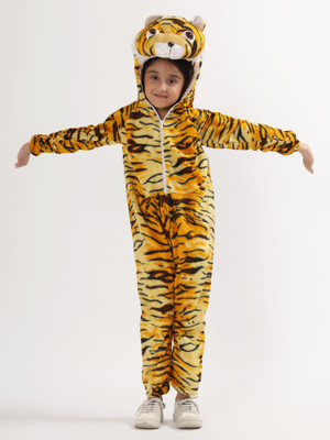 ECOM FASHION HUB Tiger Bagh Kids Costume Dress For Boys & Girls 2 to 8 years Kids Costume Wear