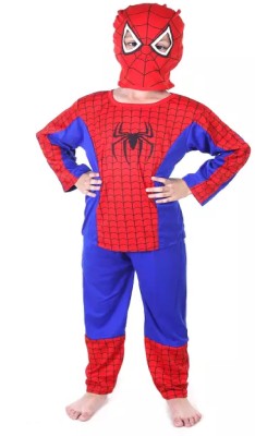 Fancy Steps spiderman dress for kids Kids Costume Wear