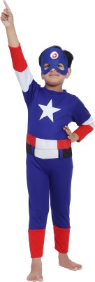 SILAYI BY RENU MEHRA Capt America Dress Kids Costume Wear