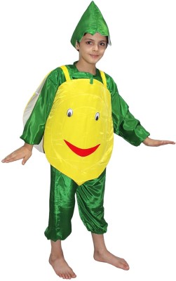 KAKU FANCY DRESSES Vegetable Costume Leamon Dress for Boys & Girls - Yellow, 3-4 Years Kids Costume Wear