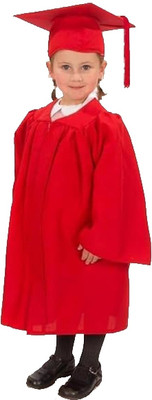 Culture Creation Graduation Robe for Convocation,Cap and Gown Set(Pack of 1) Kids Costume Wear