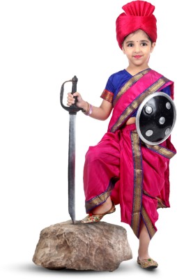 ITSMYCOSTUME Laksmi Bai Jhansi Ki Rani Costume For Girls Kids Kids Costume Wear