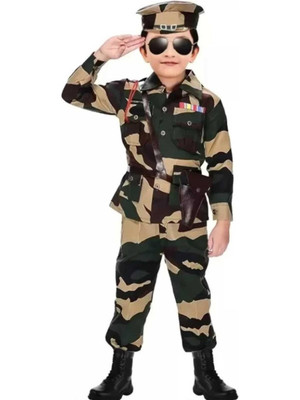 HENATEXTILE Army Kids Costume Wear