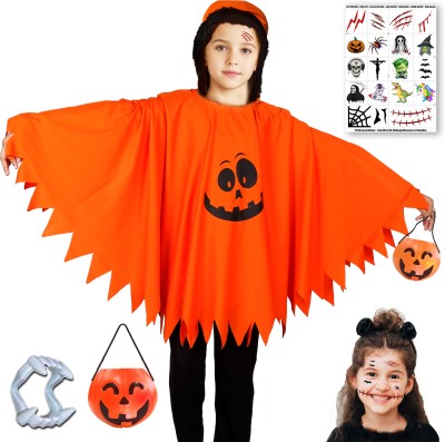 sarvda Halloween Costume For Kids With Accessories | Scary Fancy Dress For Girls & Boys Kids Costume Wear