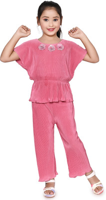 embark Girls Disney Princess Casual Top Pant(PINK)