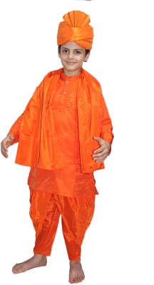 KAKU FANCY DRESSES Swami Vivekanand Costume, National Hero Dress For Republic Day - 15-16 Yrs Kids Costume Wear