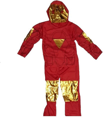 Chic Cos Kids Ironman Superhero Economical Fancy Dress Costume Kids Costume Wear