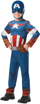 PRUEDDLE KIDS Captain America Kids Costume Wear