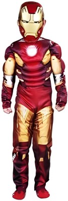 Kkalakriti Kids Ironman Superhero Fancy Dress Costume Kids Costume Wear