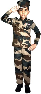 Shoppingpoint Army Dress Set - Uniform, Hat, and Accessories Kids Costume Wear