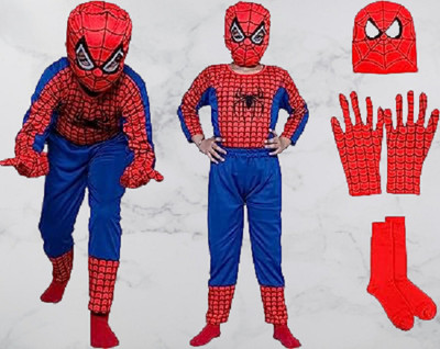 KAVITAENTERPRISE Spiderman Kids Costume Wear