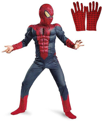 ECOM FASHION HUB Spiderman Kids Costume Wear
