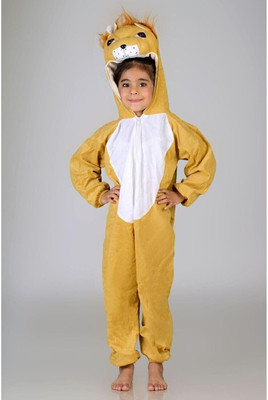ORILACE Lion Costume for Kids| Lion Animal Dress | Boys and Girls | Age 2 to 8 years Kids Costume Wear