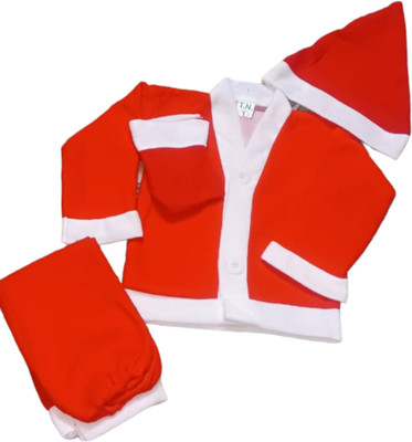 AT COLLECTIONS Santa Claus Kids Costume Wear