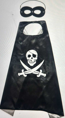 Vartanu Halloween Costume For kids | Robe Cape For Boys & Girls | With 4 Felt Mask & Hat Kids Costume Wear