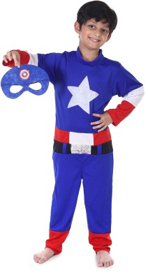 SILAYI BY RENU MEHRA Captain America Avenger Superhero Costume Kids Costume Wear