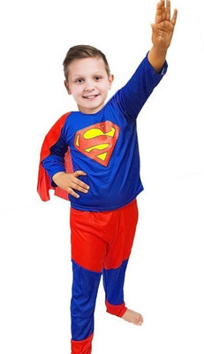 ECOM FASHION HUB Superman Kids Costume Wear
